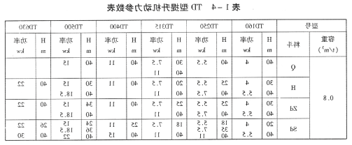 TD(D)型胶带斗式提升机